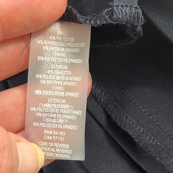 ommy Hilfiger Navy Pleated Tennis Skirt - Picture 8 of 8